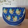 Pochette femme demi lune bleu DIANE – Image 4